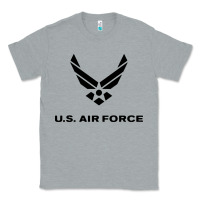 Heather Grey us air force usaf distressed Classic Tee - linhVisuals