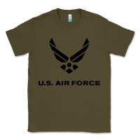 Army Green us air force usaf distressed Classic Tee - linhVisuals