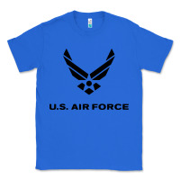 True Royal us air force usaf distressed Classic Tee - linhVisuals