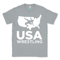 Heather Grey usa fight Classic Tee - linhVisuals