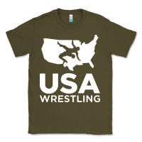 Army Green usa fight Classic Tee - linhVisuals