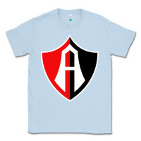 Dusty Blue Atlas Football Classic Tee - linhVisuals