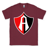 Burgundy Atlas Football Classic Tee - linhVisuals