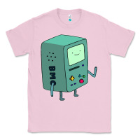 Bubblegum Pink Bmo Adventure Time Classic Tee - linhVisuals