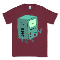 Burgundy Bmo Adventure Time Classic Tee - linhVisuals