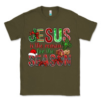 Army Green jesus is the reason for the season christmas bbs Classic Tee - BundleAndBundleShop