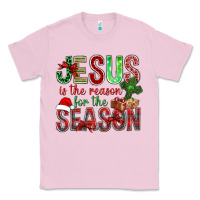 Bubblegum Pink jesus is the reason for the season christmas bbs Classic Tee - BundleAndBundleShop