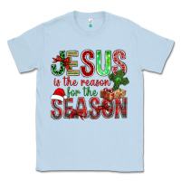 Dusty Blue jesus is the reason for the season christmas bbs Classic Tee - BundleAndBundleShop
