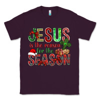 Plum jesus is the reason for the season christmas bbs Classic Tee - BundleAndBundleShop