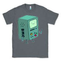 Charcoal Heather Bmo Adventure Time Classic Tee - linhVisuals