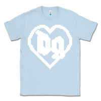 Dusty Blue Drain Gang Classic Tee - linhVisuals