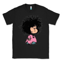 Black MAFALDA Classic Tee - linhVisuals