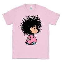 Bubblegum Pink MAFALDA Classic Tee - linhVisuals