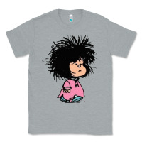 Heather Grey MAFALDA Classic Tee - linhVisuals