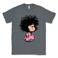 Charcoal Heather MAFALDA Classic Tee - linhVisuals