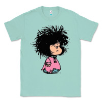 Seafoam MAFALDA Classic Tee - linhVisuals