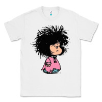White MAFALDA Classic Tee - linhVisuals