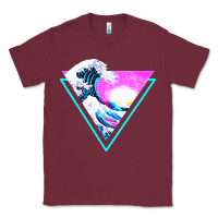 Burgundy vaporwave aesthetic Classic Tee - linhVisuals