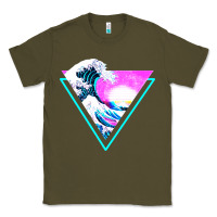 Army Green vaporwave aesthetic Classic Tee - linhVisuals