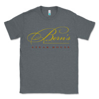 Charcoal Heather berns steak house Classic Tee - linhVisuals
