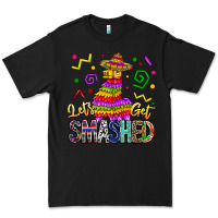 Black Let's Get Smashed Premium Tee - CowhideDigitalArt