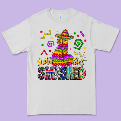Let's Get Smashed Premium Tee Designed By Cowhidedigitalart