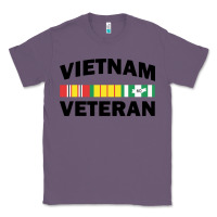 Lavender vietnam veteran flag Classic Tee - linhVisuals