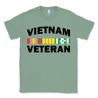 Sage vietnam veteran flag Classic Tee - linhVisuals