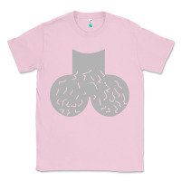 Bubblegum Pink dick head ball sack Classic Tee - linhVisuals