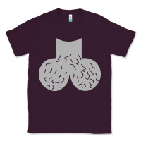 Plum dick head ball sack Classic Tee - linhVisuals