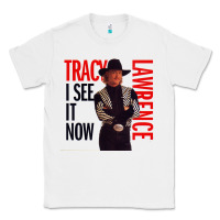 White tracy lawrence Classic Tee - linhVisuals