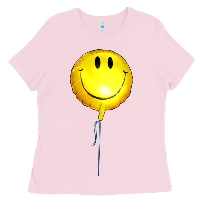 Balloon Smile Ladies Tee by Artiststas | Teevron