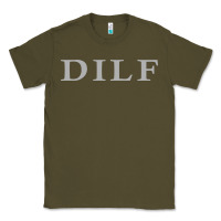 Army Green dilf Classic Tee - linhVisuals