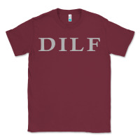 Burgundy dilf Classic Tee - linhVisuals