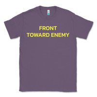Lavender FRONT TOWARD ENEMY Classic Tee - linhVisuals