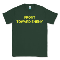 Sports Green FRONT TOWARD ENEMY Classic Tee - linhVisuals