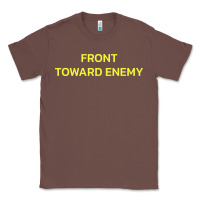 Chestnut FRONT TOWARD ENEMY Classic Tee - linhVisuals