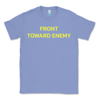 Colony Blue FRONT TOWARD ENEMY Classic Tee - linhVisuals