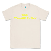 Natural FRONT TOWARD ENEMY Classic Tee - linhVisuals