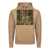 Vintage Coffee camouflage leopard patches Vintage Hoodie - BarkalooDesign