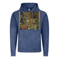 Vintage Denim camouflage leopard patches Vintage Hoodie - BarkalooDesign