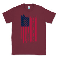 Burgundy correctional officer shirts   correctional prison officer thin silver Classic Tee - linhVisuals