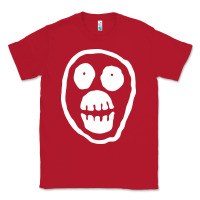 Red the mighty boosh monkey skull Classic Tee - linhVisuals