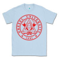 Dusty Blue drexel university Classic Tee - linhVisuals