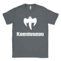 Charcoal Heather ghost koenisegg Classic Tee - linhVisuals