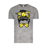 Cloud Rock softball mom Vintage Tee - RacoonDesign