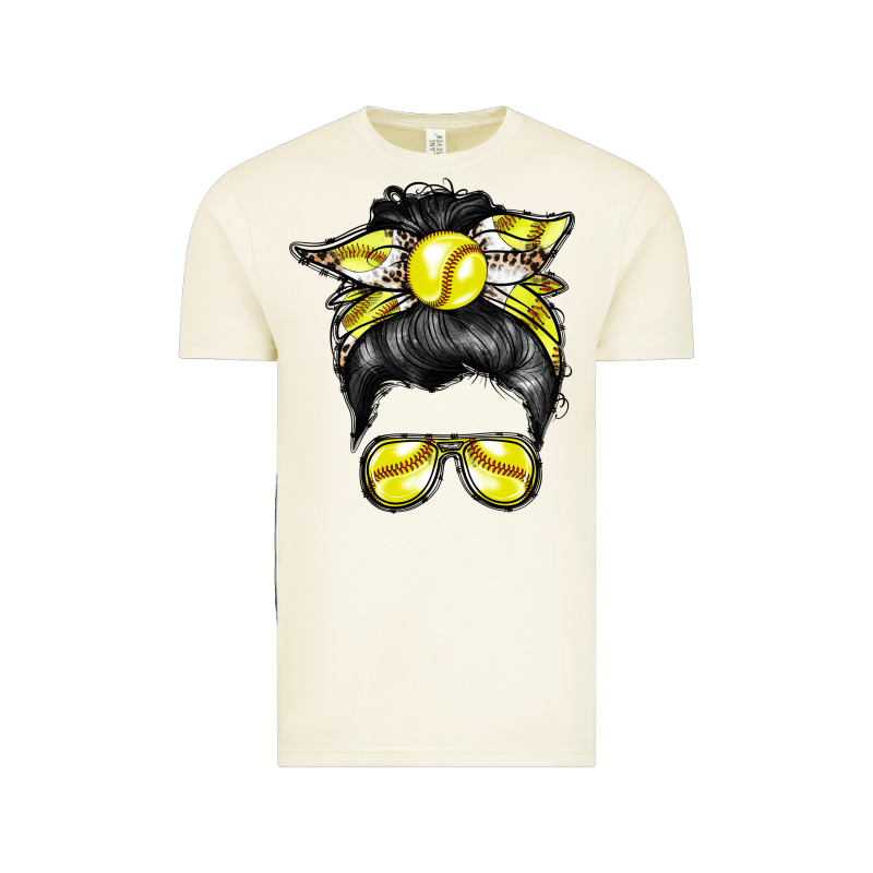 Softball Mom Vintage Tee by RacoonDesign | Teevron