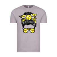 Vintage Zinc softball mom Vintage Tee - RacoonDesign