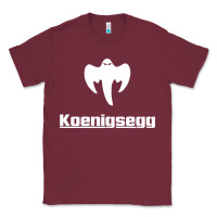 Burgundy ghost koenisegg Classic Tee - linhVisuals