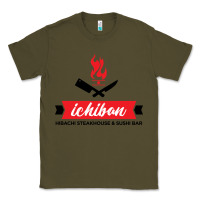 Army Green ichiban steakhouse Classic Tee - linhVisuals